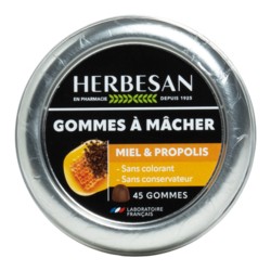 Herbesan miel et propolis gommes