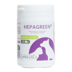 Greenvet Hepagreen comprimés Chien et chat