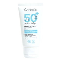 Acorelle Crème solaire bébé SPF 50+ Bio