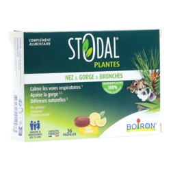 Stodal Plantes Nez gorge bronches pastilles citron