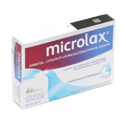 Microlax Bébé Constipation - Lavement - Laxatif pour enfant, nourrisson