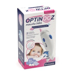 Optinooz seringue mouche bébé avec embout souple - Lavage de nez