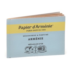 Papier d'Arménie Rose - Livret de 12 feuilles
