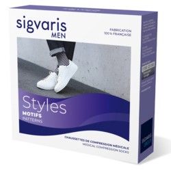 En promo/ SIGVARIS Chaussettes de contention Homme STYLES COLORS Class –  Pharmunix