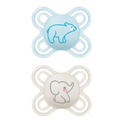 MAM Perfect Naissance Sucette silicone anatomique 0-2 mois