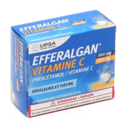 Paracétamol Biogaran 1g contre le mal de tête, la douleur et la fièvre