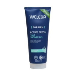 Cadeau : Gel douche 3 en 1 Weleda for men 200ml