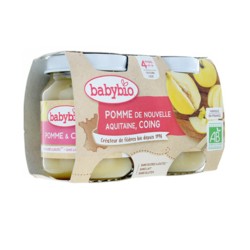 Babybio Petits Pots Mirabelle Pomme Bio 2x130g Alimentation Bebe