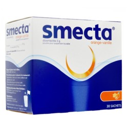 Smecta Orange Vanille Sachets Medicament Contre La Diarrhee