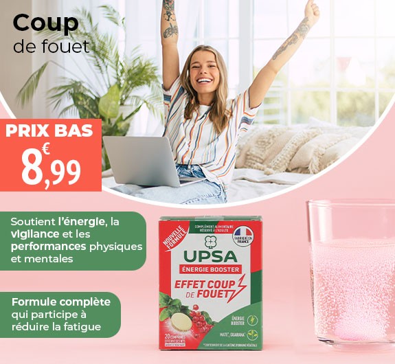 Prix bas Upsa Energie Booster Maté Upsa