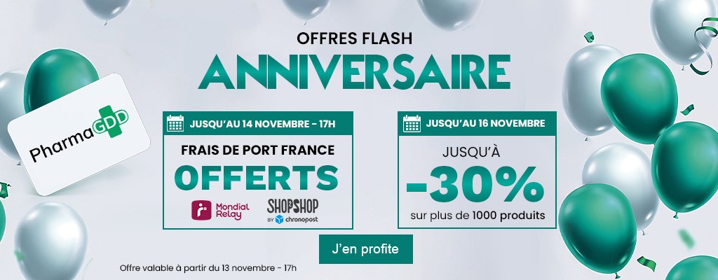 Offres journée anniversaire GDD