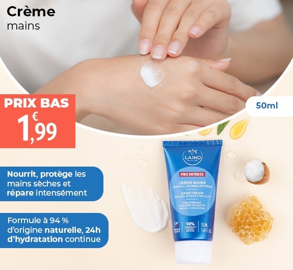 Prix bas Crème mains Pro Intense Laino